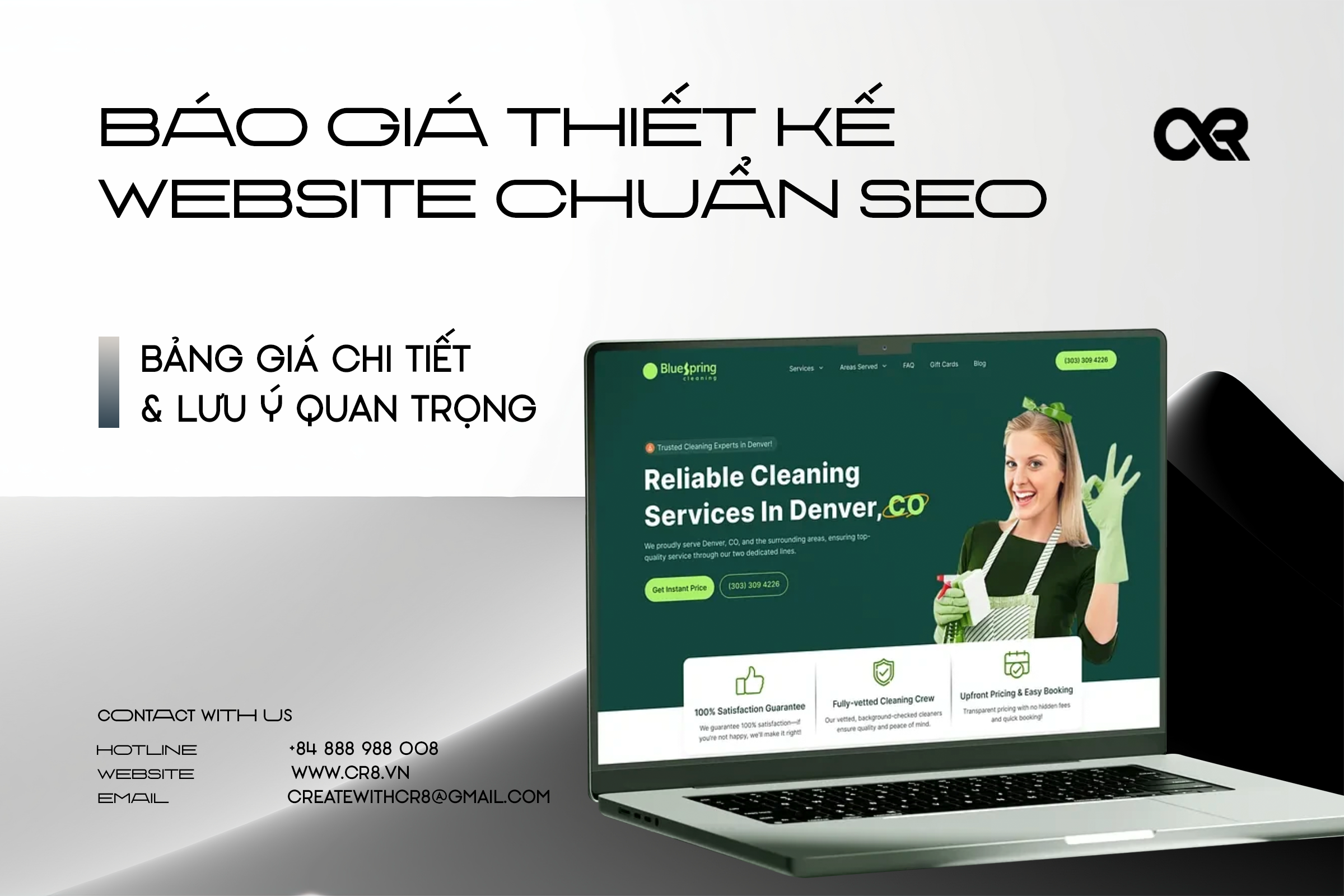 Báo giá thiết kế website chuẩn SEO phụ thuộc vào tính năng yêu cầu