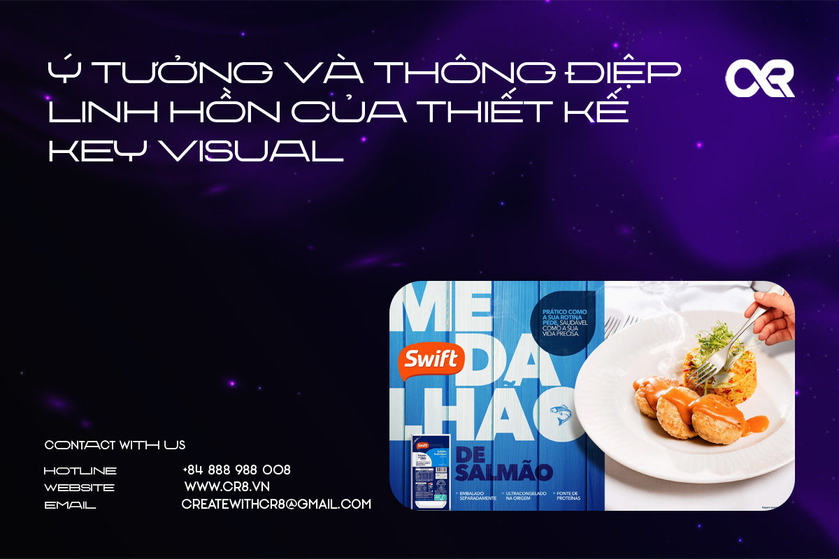 Thiết Kế Key Visual – Bí Quyết Tạo Dấu Ấn Thương Hiệu | CR8 Design
