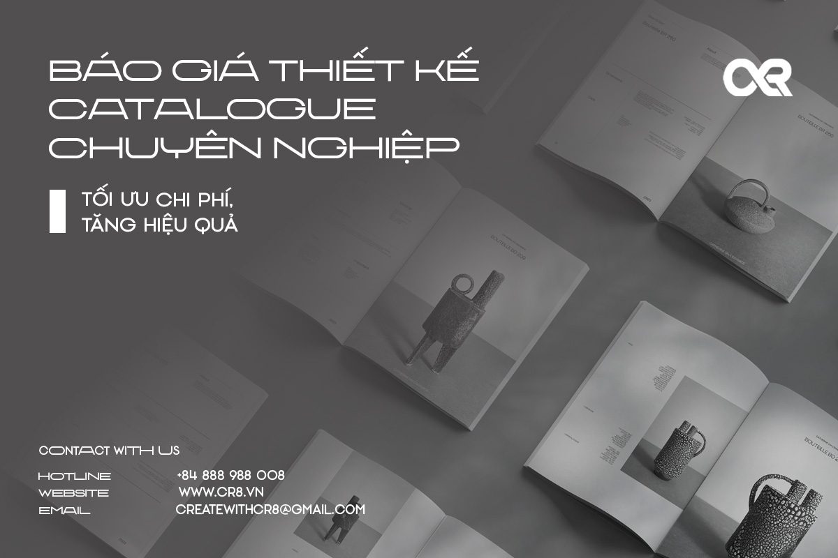 báo giá thiết kế catalogue chuyên nghiệp - tối ưu chi phí tăng hiệu quả