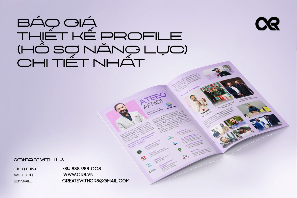 Báo Giá Thiết Kế Profile (Hồ Sơ Năng Lực) Chi Tiết Nhất 2025
