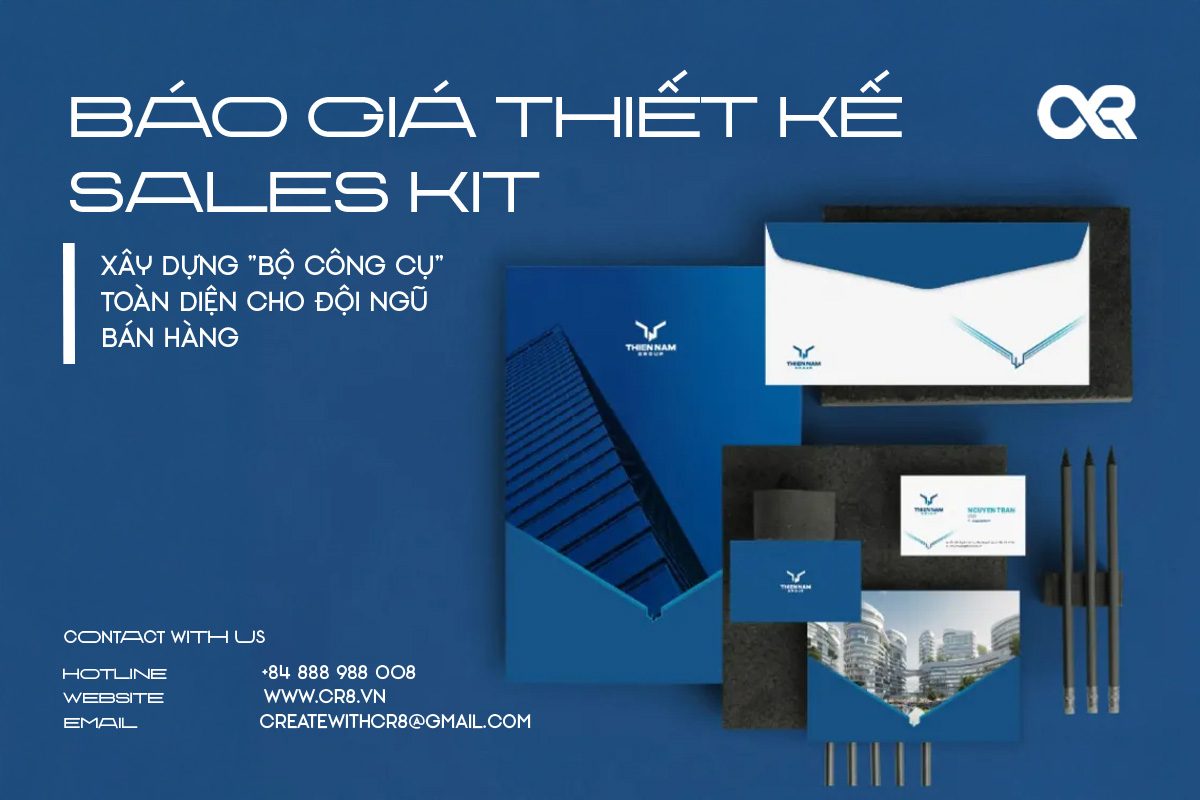 Báo Giá Thiết Kế Sales Kit: Xây Dựng "Bộ Công Cụ" Toàn Diện Cho Đội Ngũ Bán Hàng