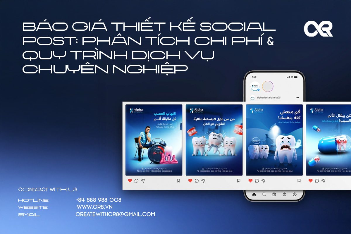 Báo Giá Thiết Kế Social Post: Phân Tích Chi Phí & Quy Trình Dịch Vụ Chuyên Nghiệp